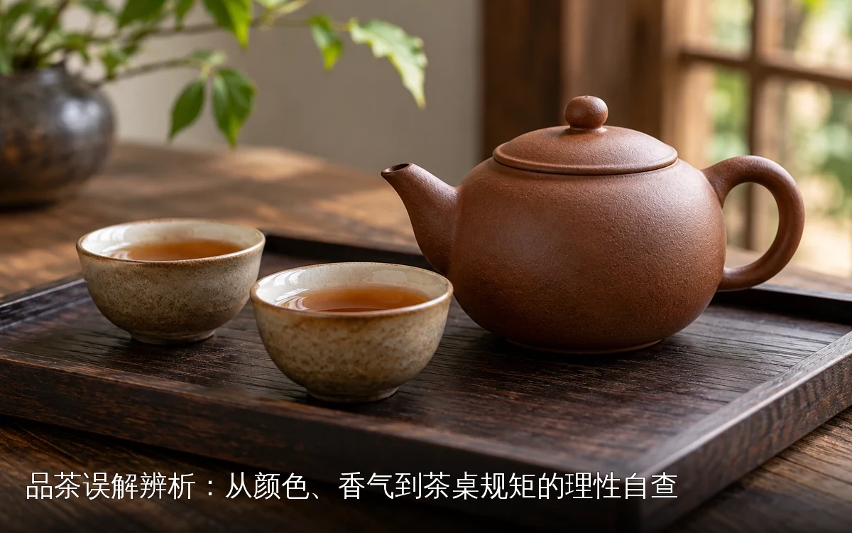 品茶误解辨析:从颜色、香气到茶桌规矩的理性自查